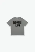 T-Shirt - Honolulu Town - Moon Mist
