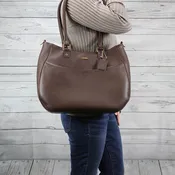 Drew Hobo Large (Mahogany)