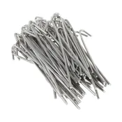 10-1/2 Inch 9 Gauge Aluminum Chain Link Fence Tie Wire for Securing Mesh to Posts and Rails