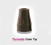 Tornado Cane Tips with Wet-Slip Resistant Tread (pair)