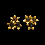 Clematis earrings — Judith Kinghorn Design