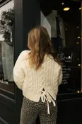 Braided Back Cable Sweater *final sale*