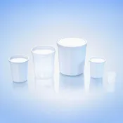 174oz Pathology Container, HDPE, White/Transparent, LDPE Lid (10/Case)