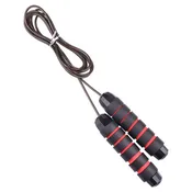 Adjustable Fitness Jump Rope - Tangle-Free Rapid Speed Cable w/ Ball Bearings