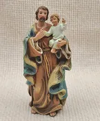 4″ St. Joseph & Child Statue