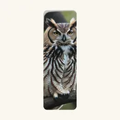 Great Horned Owl Bookmark