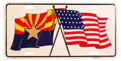 Arizona License Plate (US/Arizona Friendship)