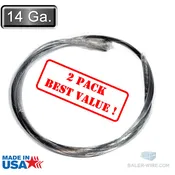 2-Pack Manual Tie 14 Ga x 14′ Length