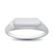 Bold Gold Signet Ring