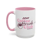 Coffee Break Colored Mug - Pink