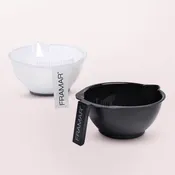 2-pack Coloring Color Bowls Black & Clear