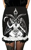 Baphomet Lace Skirt (SHIPS FROM VERA'S EYECANDY, NOT AVAILABLE FOR PICKUP IN STORE)