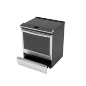 GE Profile 30″ Smart Slide-In Fingerprint Resistant Front-Control Induction and Convection Range with No Preheat Air Fry