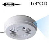 CCD-402W : 700TVL 1/3" CCD Spy Hidden Side-View Fake Smoke Detector Camera with 940nM Pinhole Lens