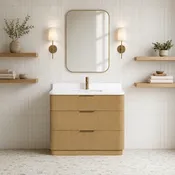 Calamigo 42" Bathroom Vanity Oak