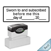 Arizona Notary Pre-Inked Affidavit Stamp