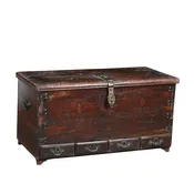 Antique Teak Trunk | Asia West