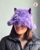 Bucket Hat/Ears Purple