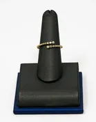 Diamond Open Cuff in Yellow Gold