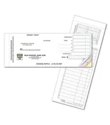100050 Booked ICR Deposit Tickets 8 7/8 x 3 3/8"