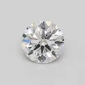0.30 Carat Round IGI Labgrown Diamond, With Certificate ID LG689525860