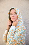 Apparel | Hooded Sweatshirt | California Poppies