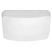 11 inch; Flush Mounted LED Fixture; CCT Selectable; Square; White Acrylic 621214