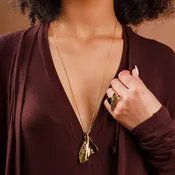 Ayla - Magma Necklace: Gold