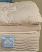 Suite Sleep: Little Lamb Wool Topper – Organic Wool Organic Cotton
