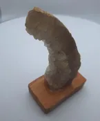 Brazilian Agate Geode on Wooden Base
