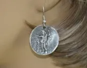 Ancient Scene Turkish Earrings