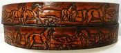 1 1/4" HORSE SCENE