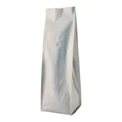 10lb Silver Side Gusset Bag w/ valve, no zipper, no window