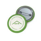Pin Buttons - White Logo — Soundview School