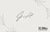 27 Miles Gift Card