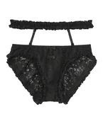 2-Way Frill Strap Bikini Panty