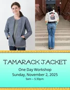 Grainline Studio Tamarack Jacket Workshop