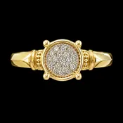 10K Yellow Gold Diamond Ring