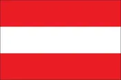 AUSTRIA NYLON PRINT FLAG - 3x5