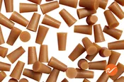 #00 Pure Gum Rubber Stoppers