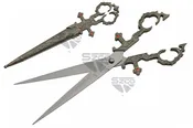 10.25" SILVER RENAISSANCE SCISSORS + 100554-SL
