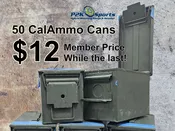 Ammo Can 50 Cal Members Special - P2K Sports Store