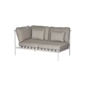 Barlow Tyrie Around Deep Seating Double Module - Aluminum (L) Arm