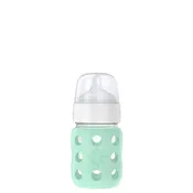 8oz Glass Baby Bottle-Mint
