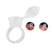 Beauty Built - Tattoo Ink Ring Cups Tattoo Pigment Holder Container Permanent Makeup Tool - 40pcst Makeup Tool - 40pcs