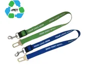 1"x24" rPET Adjustable Pet Safety Seatbelt Leash