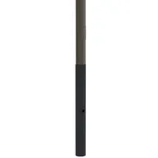 10' Tall + 4' Below Grade x 5.0" OD x 0.188" Wall Thickness, Round Straight Aluminum, Direct Burial Light Pole