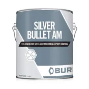 Gloss Stainless Steel Antimicrobial Epoxy Paint – Resist 650 Strains of Bacteria Silver Bullet AM 316™