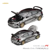 MH Honda Civic Type R FL5 Chrome Gun Black 1:64