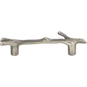 Atlas Homewares 2106-NO Nature Twig 3in (76mm) Center to Center Novelty Pull Pewter